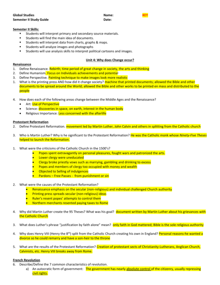 semester-ii-final-study-guide-updated-2014-key