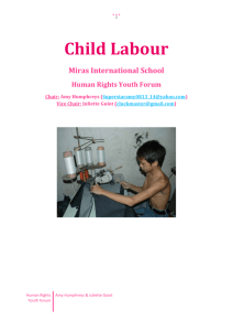 Multinational Corporations Using Child Labour