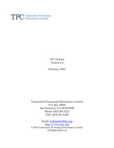 TPC Energy Specification 1.3.1