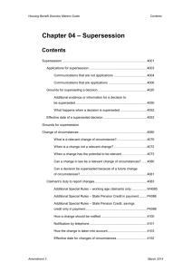 Chapter 4 - Department for Social Development