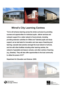 Wirral's City Learning Centres Report