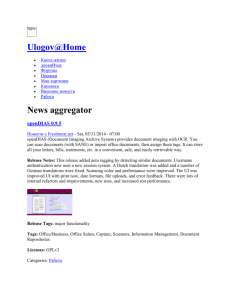 News aggregator | Ulogov@Home