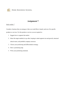 Assignment 7 Study module 7 Consider a business that you manage