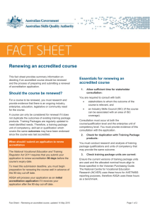 External_Fact sheet template - Australian Skills Quality Authority