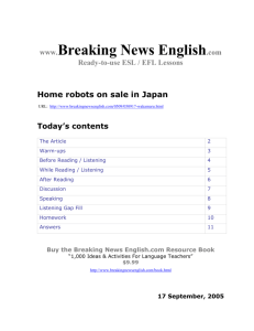 Home robots on sale in Japan