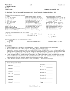 Exam 3