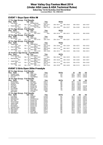 Nov 2014 Results