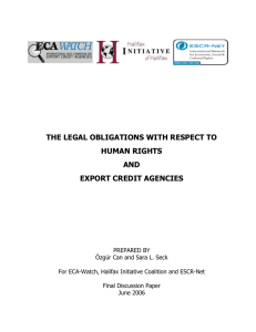 the legal obligations with respect to human rights - ESCR-Net