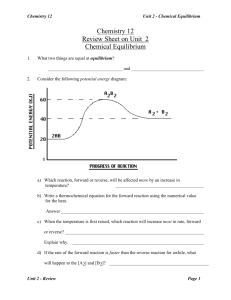 Chemistry 12UNIT2