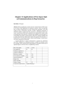 14. Applications of Free-Space Optical Communications in HAP