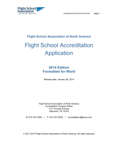 Word Doc - the Flight School Association of North America