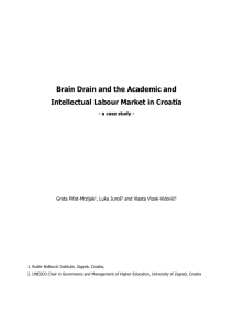 Brain Drain Studies in Croatia