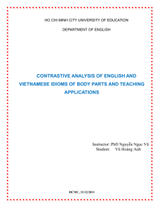 4A08 Vu Hoang Anh A Contrastive Analysis of English and