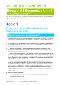 Economics AQA AS Unit 1 WORKBOOK ANSWERS