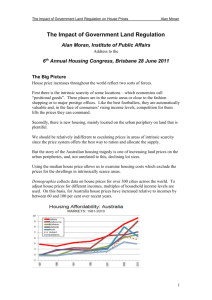 House price increases throughout the world reflect two sorts of forces