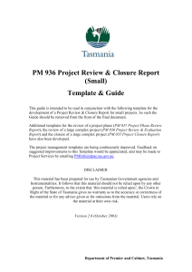 Project Review and Closure Report