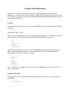 MathematicaWorksheet