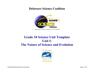 Standard(s) - Delaware Department of Education