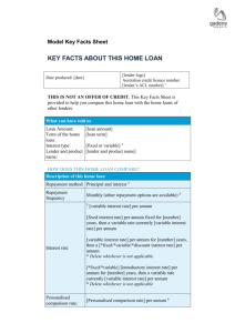 key facts about this home loan