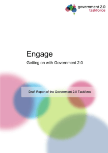 Microsoft Word DOC format - Government 2.0 Taskforce