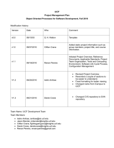 Project Management Plan