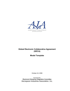 Global Electronic Collaborative Agreement