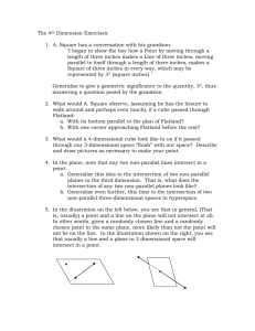 The 4th Dimension Exercises
