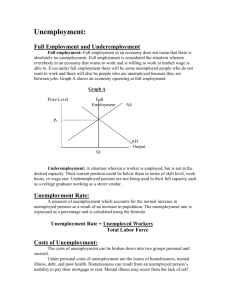 Unemployment