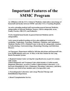 Important Features of the SMMC Program