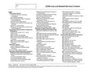 LEXIS only and Related Services