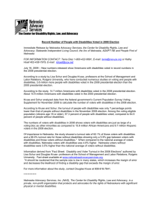 Voting Press Release: July 16. 2009