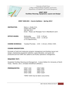 SMHM 4820 - Faculty Information System