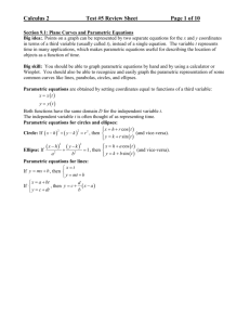 Calculus 2 Test #5 Review - Madison Area Technical College