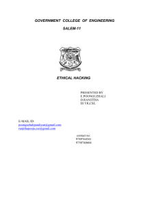 full paper on Ethical Hacking