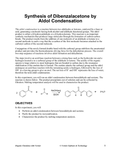 11-Synthesis of Dibenzalacetone by Aldol