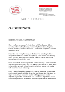 Claire de Zoete