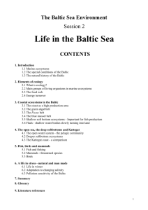 The Baltic Sea Environment