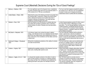 Supreme Court Case Decisions
