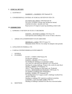Con Law: Basic Issues - Amar - 2003 Spring - outline 3