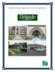 Resource List - Delgado Community College