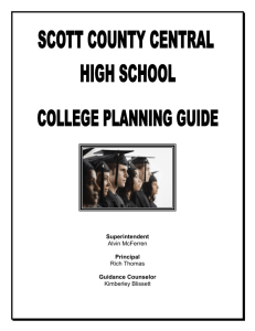 college or university - Scott County Central