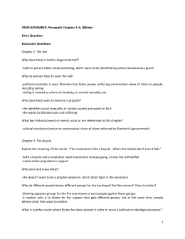 Persepolis analysis essay
