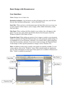 Advanced Design with Dreamweaver