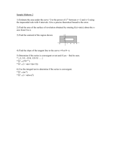 Sample midterm 2 (with solutions)