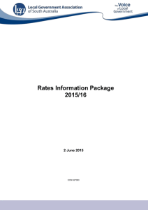 Rates Information Package 2015-16