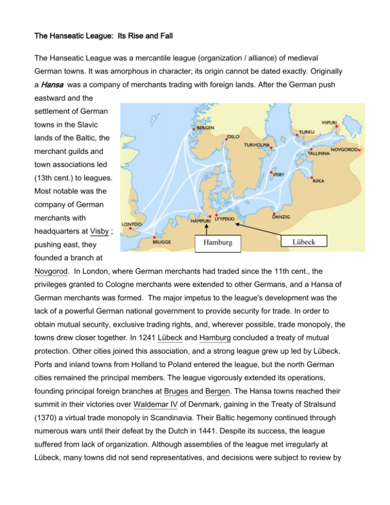 The Hanseatic League