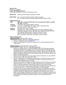 My resume in doc - UMass Boston Computer Science