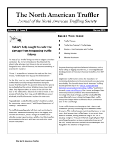 Volume 29, Number 2 - North American Truffling Society