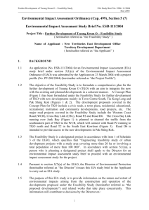 Document version for ESB-111 - Environmental Protection Department