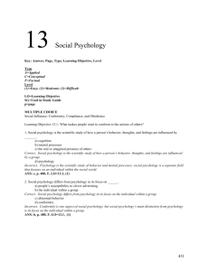 Psychology, by Saundra K